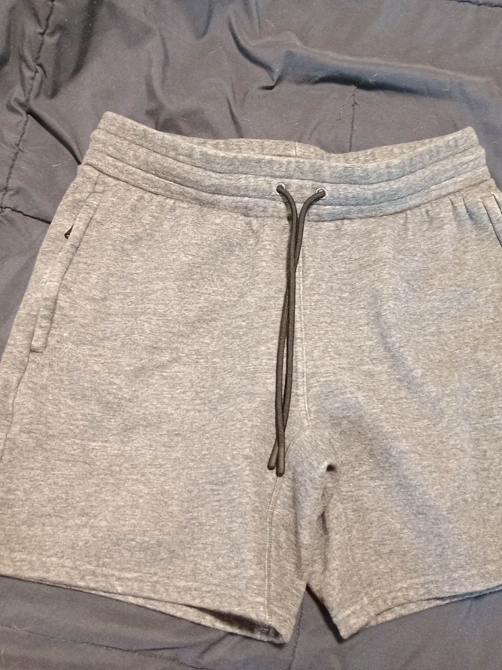 Gray Mens Medium Fablitics Athletic Shorts